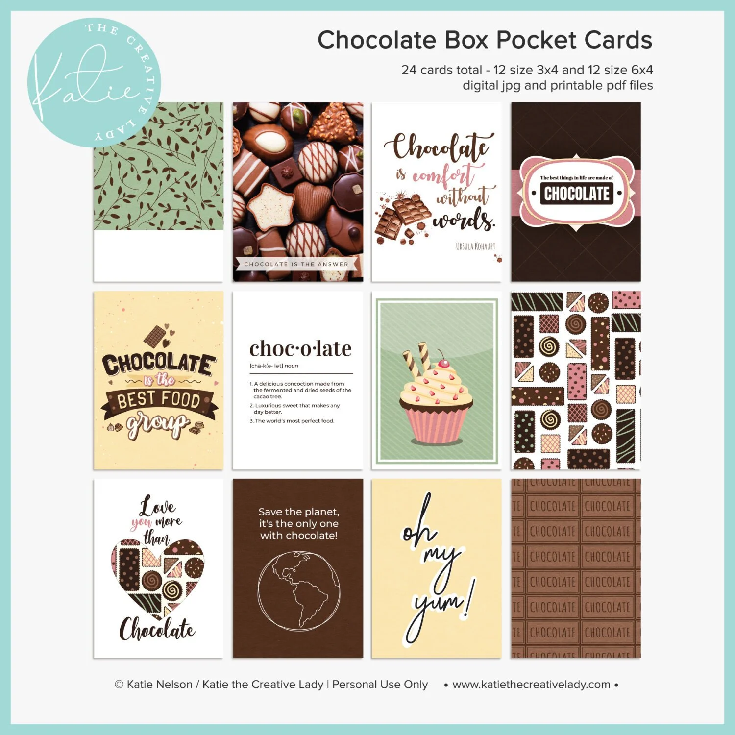 Chocolate Box collection — Katie the Creative Lady | Create